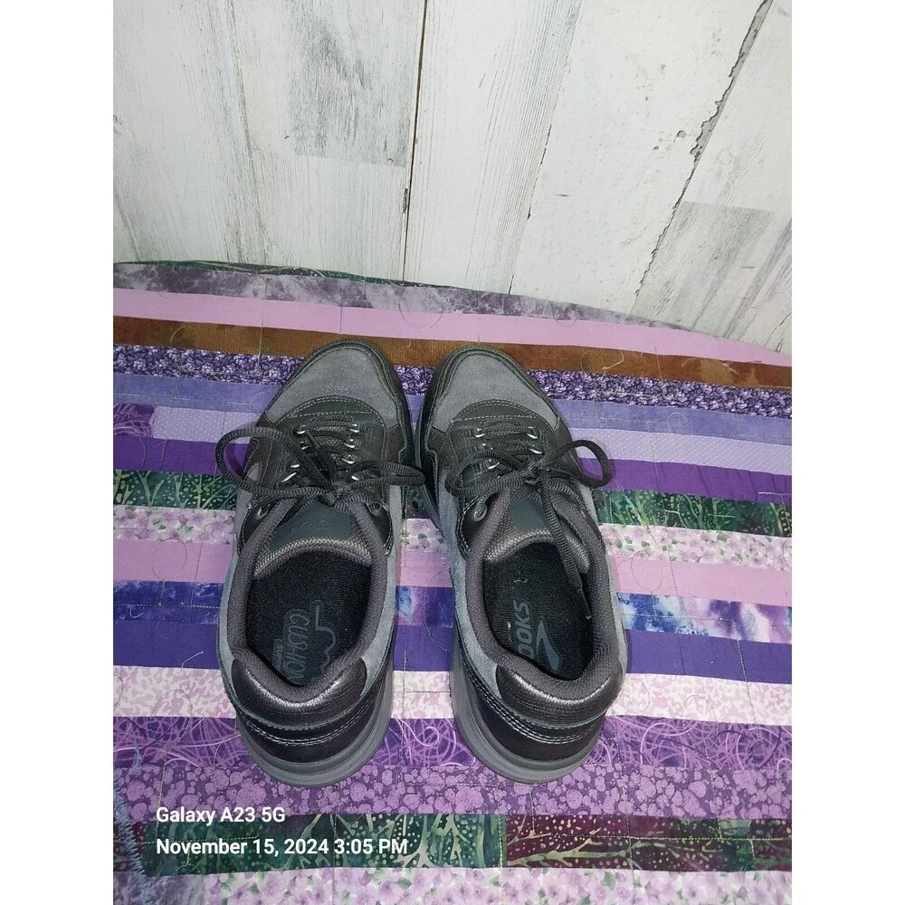 Joya Tina II Dark Grey Leather Comfort Shoes Womens sz EUR 39 / US 8 / UK 5.5